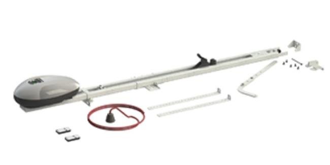 KIT avec moteur pour porte de garage sectionnelle C40/1000 avec rail 4 m