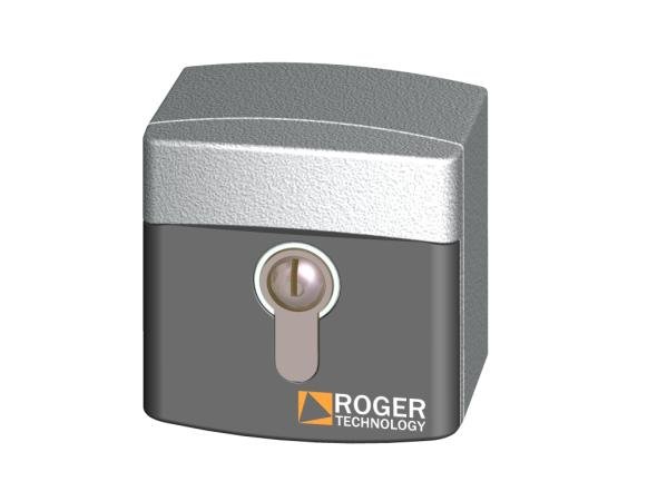 Interrupteur à clé en aluminium à montage apparent - IP54 - 2 clés incluses