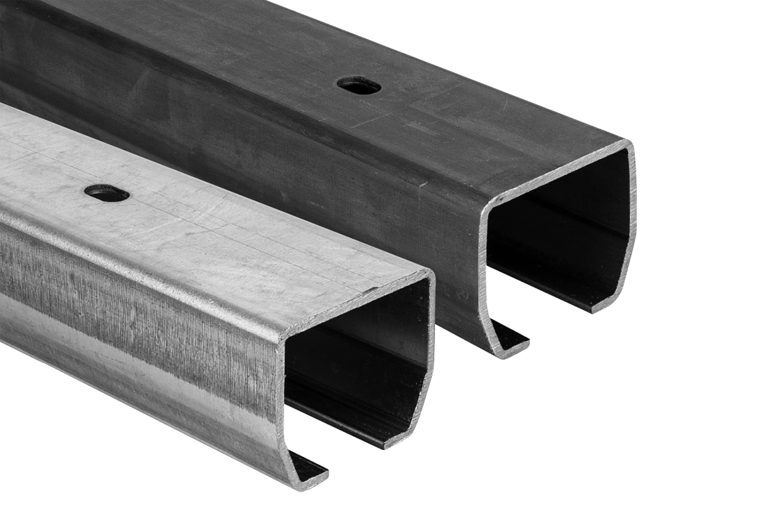 Sous-profilés pour portail coulissant