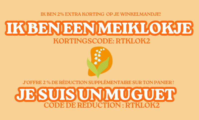 Ik ben een Meiklokje - banner homepagina