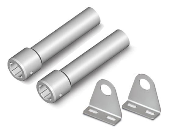 Paire de tubes de transmission L1500mm pour (B)R41